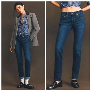 RAG & BONE Dre Low-Rise Boyfriend Jeans Size 25 Baddie Preppy Minimalist